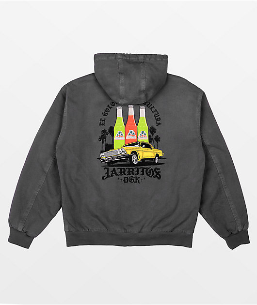 DGK x Jarritos Ice Cold Grey Wash Zip Jacket