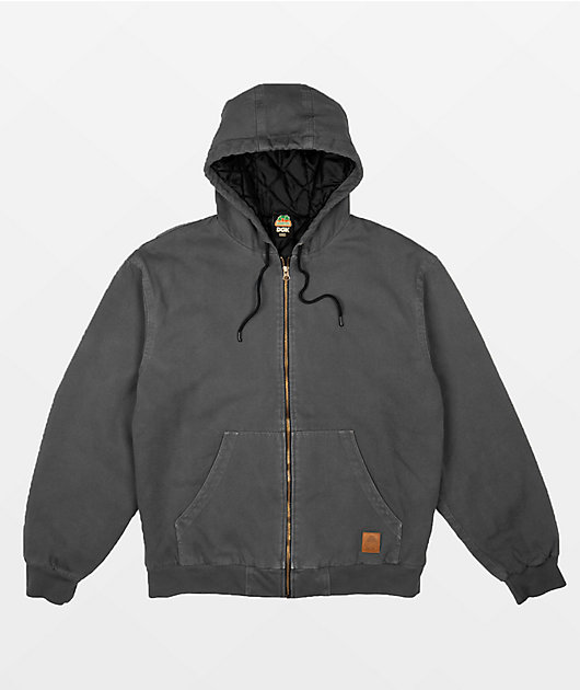 DGK x Jarritos Ice Cold Grey Wash Zip Jacket