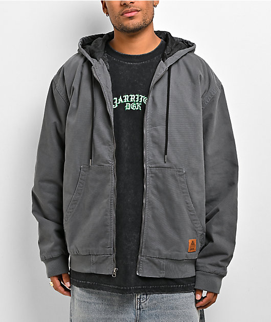 DGK x Jarritos Ice Cold Grey Wash Zip Jacket