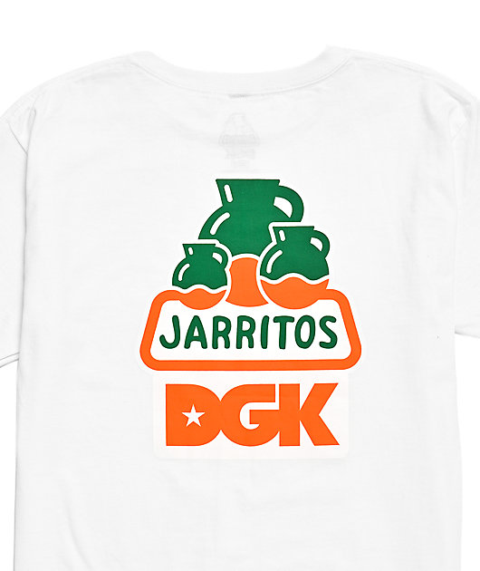 DGK x Jarritos Kid's Botella White T-Shirt