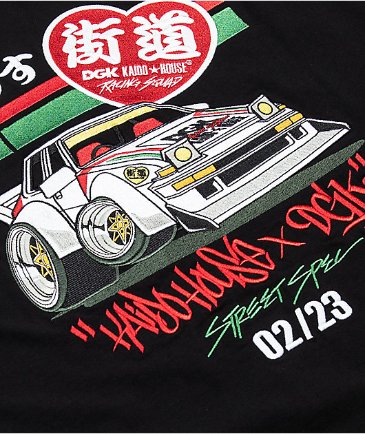 DGK x Kaido House Camber Black T-Shirt