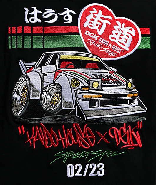 DGK x Kaido House Camber Black T-Shirt