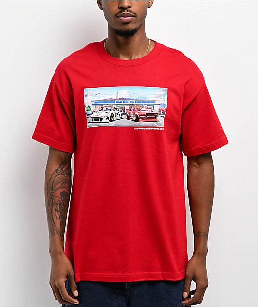 DGK x Kaido House Konbini Red T-Shirt | Zumiez