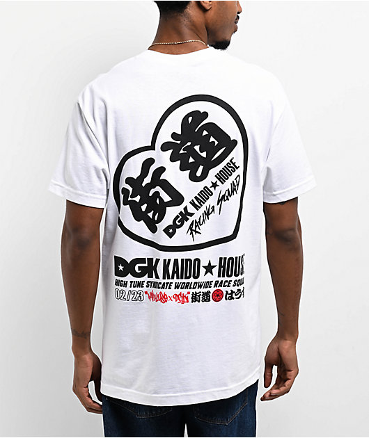 DGK x Kaido House Konbini White T-Shirt | Zumiez