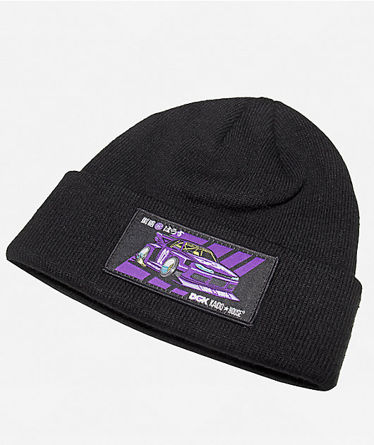 DGK x Kaido House Roulette Racer Black Beanie | Zumiez