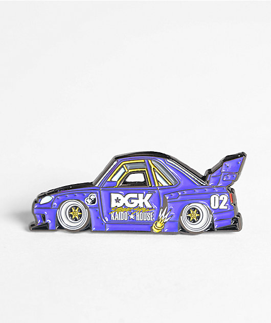 DGK x Kaido House Roulette Racer Enamel Pin | Zumiez