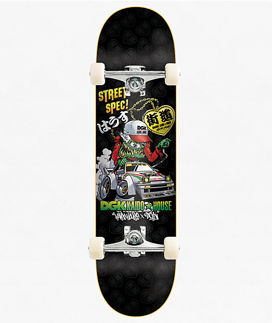 DGK x Kaido House Wide Open 8.06" Assembled Skateboard Complete