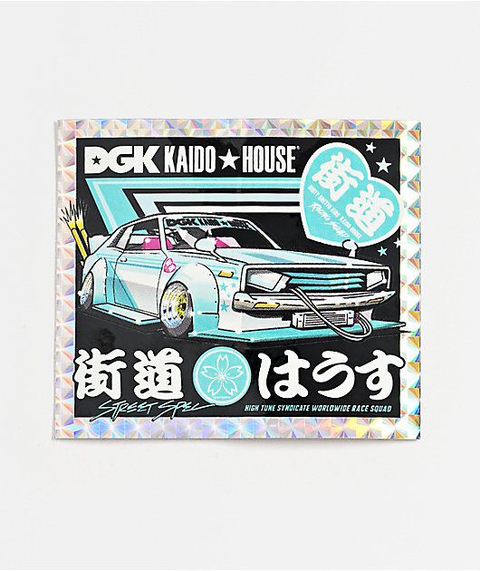 DGK x Kaido House Zokusha Sticker | Zumiez