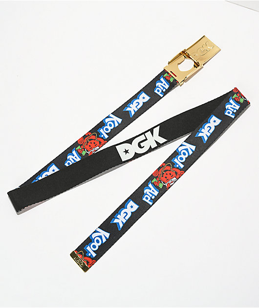 DGK x Kool-Aid Scout Black Web Belt