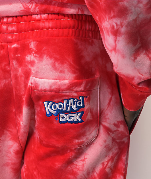 DGK x Kool-Aid Smash Red Tie Dye Sweatpants