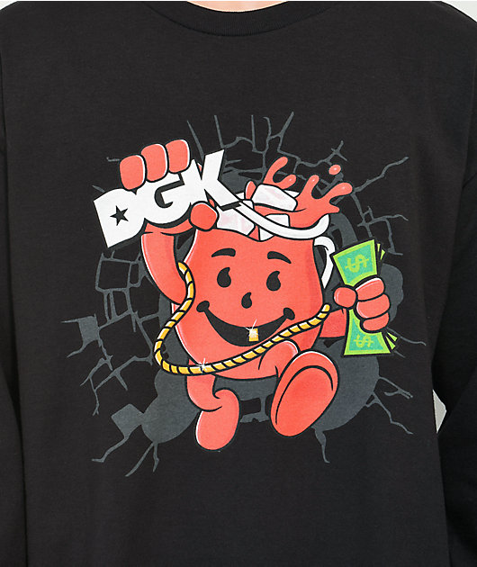 DGK x Kool-Aid Smash camiseta negra de manga larga
