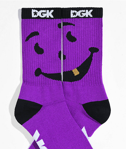 DGK x Kool-Aid Thirst Purple Crew Socks