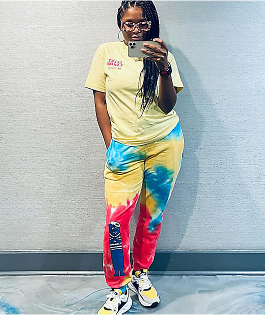 DGK x Otter Pops Melted Tie Dye Sweatpants