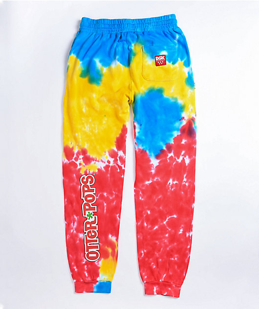 DGK x Otter Pops Melted Tie Dye Sweatpants