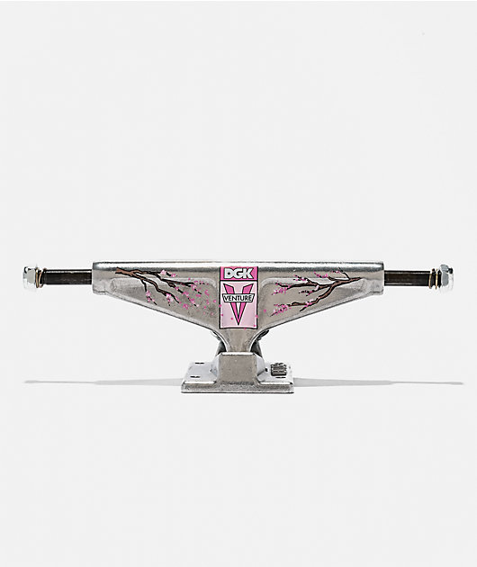 DGK x Venture Cherry Blossom 5.6 Silver Skateboard Truck | Zumiez