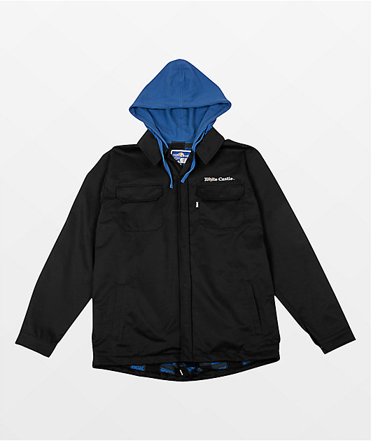 DGK x White Castle Crave Black Work Jacket | Zumiez