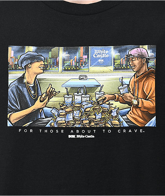 dgk white castle shirt