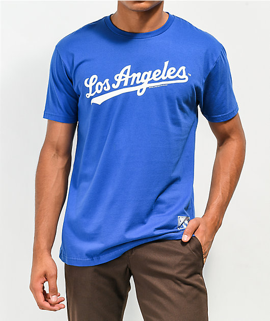 Los Angeles Dodgers MLB T-shirt Royal Blue - Burned Sports