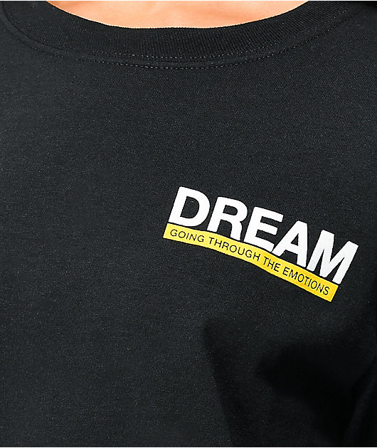 DREAM Going Through Emotions Black Long Sleeve T-Shirt