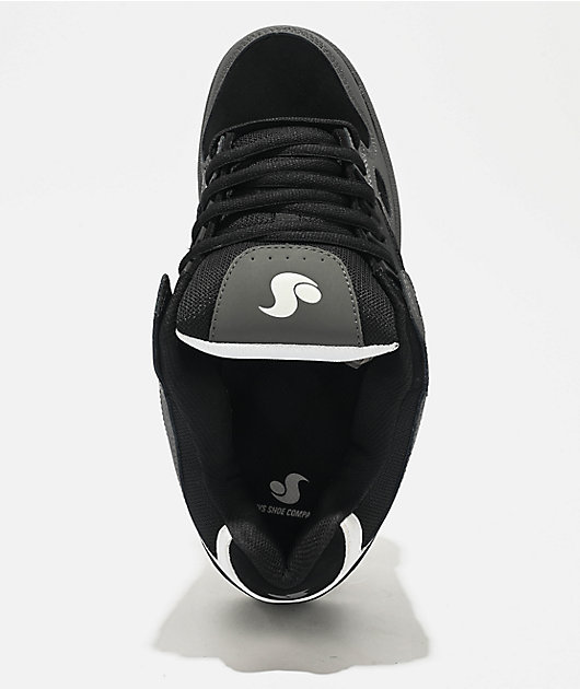 DVS Celsius Charcoal, Black & White Skate Shoes