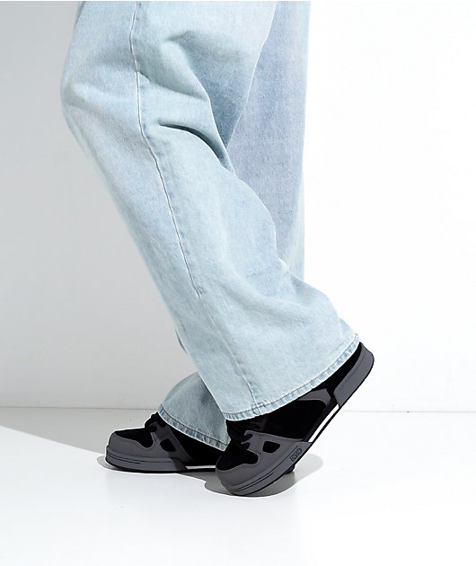 DVS Celsius Charcoal, Black & White Skate Shoes video