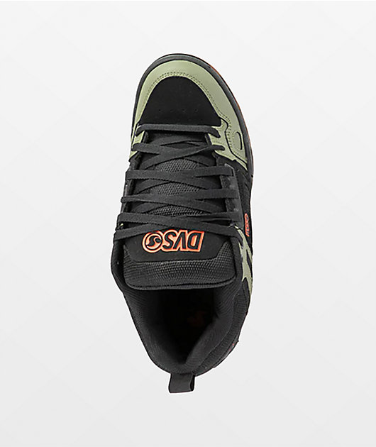 DVS Primo Olive & Black Skate Shoes