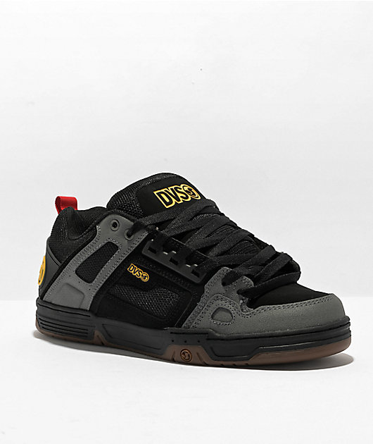 DVS Comanche Black Charcoal Gum Skate Shoes