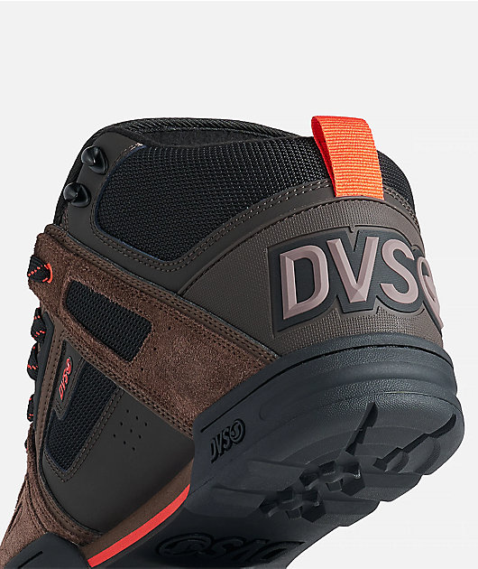 DVS Comanche Brown, Black & Orange Boots