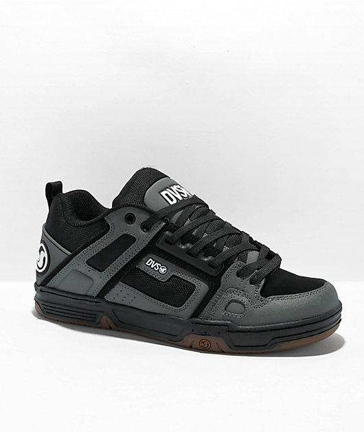 DVS Comanche Charcoal, Black & White Skate Shoes