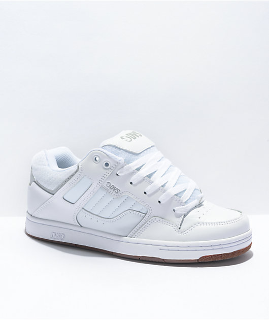 DVS Enduro 125 White & Gum Skate Shoes | Zumiez