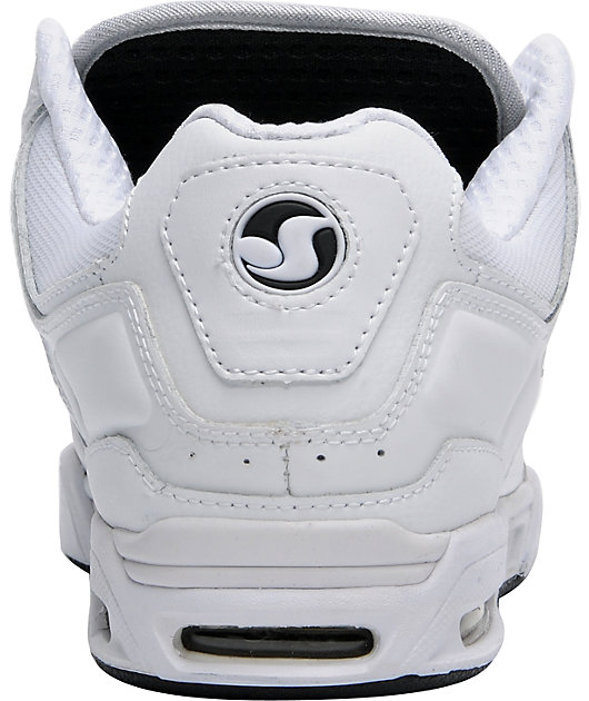 Shoes Squadron White Leather Skate Shoes |
