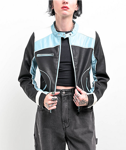 Nike moto colorblock track jacket deals