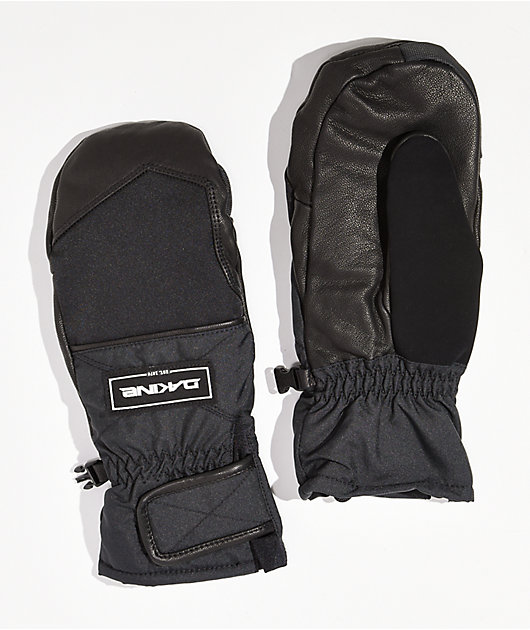 Dakine Charger Black Snowboard Mittens