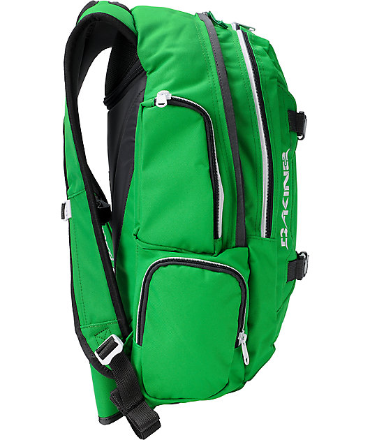dakine green backpack