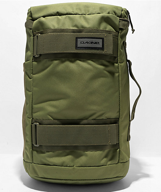Dakine Mission Street Pack Utility Green Backpack | Zumiez