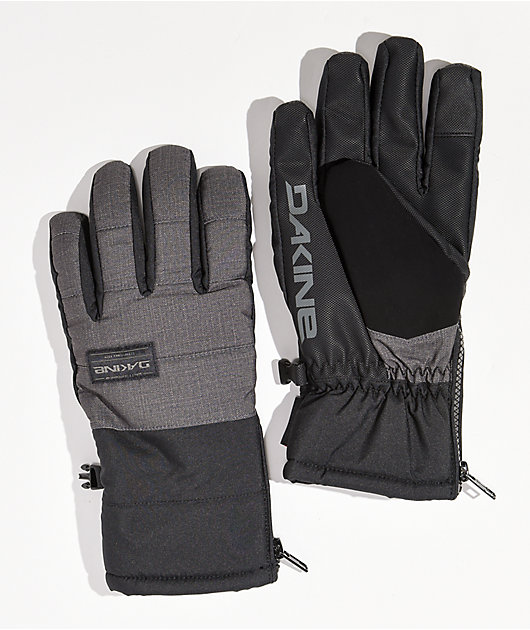 afdrijven in de buurt Groet Dakine Omega Carbon Grey Snowboard Gloves