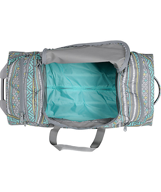 small wheeled duffel