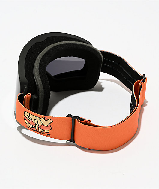 Dang Shades x S.T.A.Y FL2.0 Magnet Tech Black Snowboard Goggles