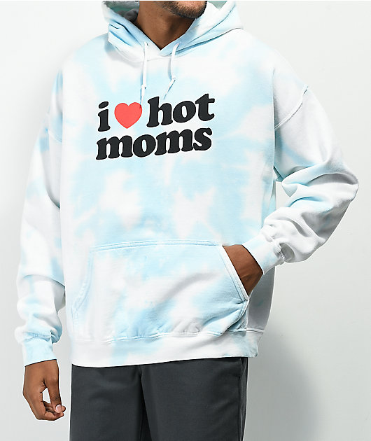 Danny Duncan I Heart Hot Moms Blue Hoodie