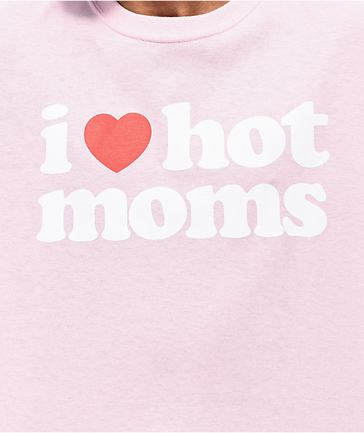 Danny Duncan I Heart Hot Moms Pink T-Shirt