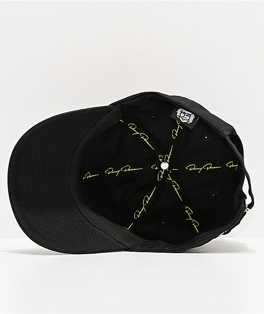 Danny Duncan Practice Safe Sex Black & Yellow Strapback Hat