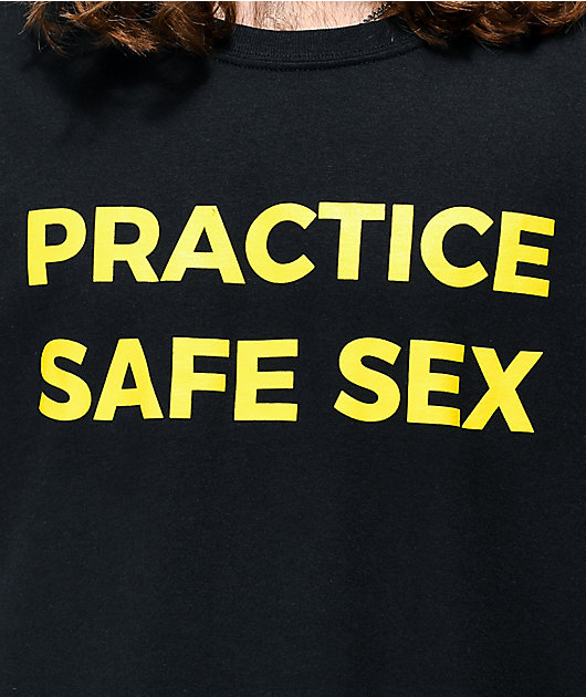 Danny Duncan Practice Safe Sex Black T-Shirt