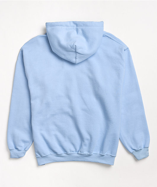 light blue colour hoodie