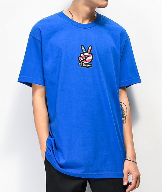 Danson Sign Language Blue T-Shirt