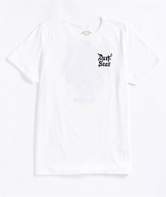 Dark Seas Kids Man At Arms White T-Shirt
