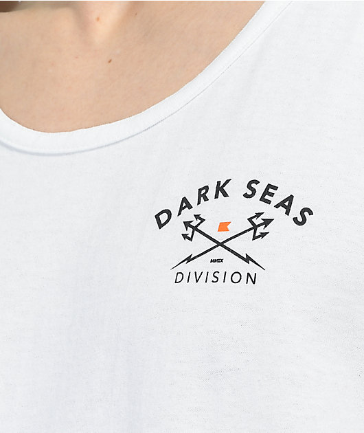 Dark Seas Trash Pick Up camiseta sin mangas blanca