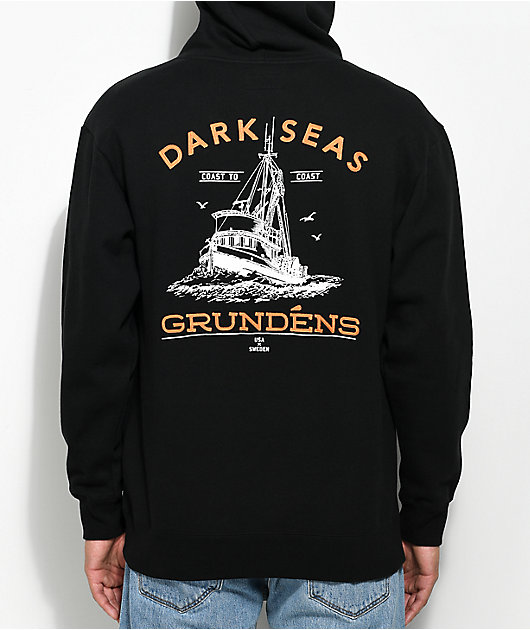 dark seas grundens hoodie