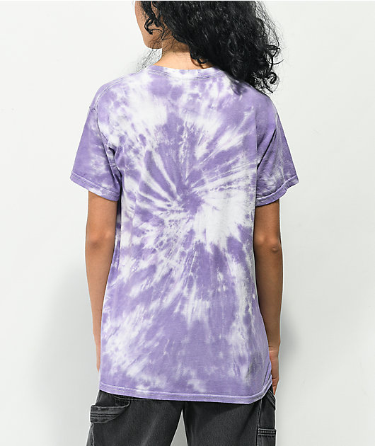 Purple tie dye deals shirt