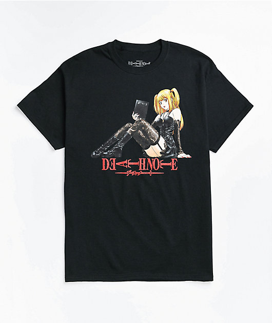 Death Note Misa Book Black T-Shirt