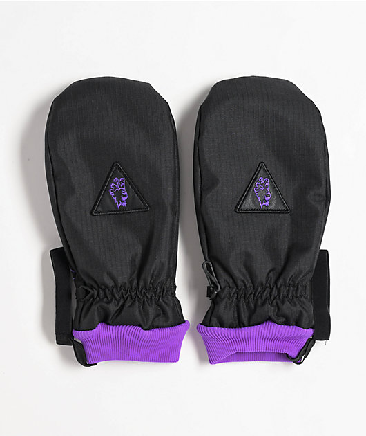 Deathgrip Ghoul Decon Black Snowboard Mittens